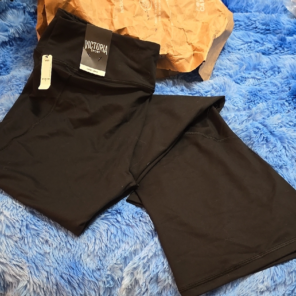 Victoria Sport Black Flare Leggings